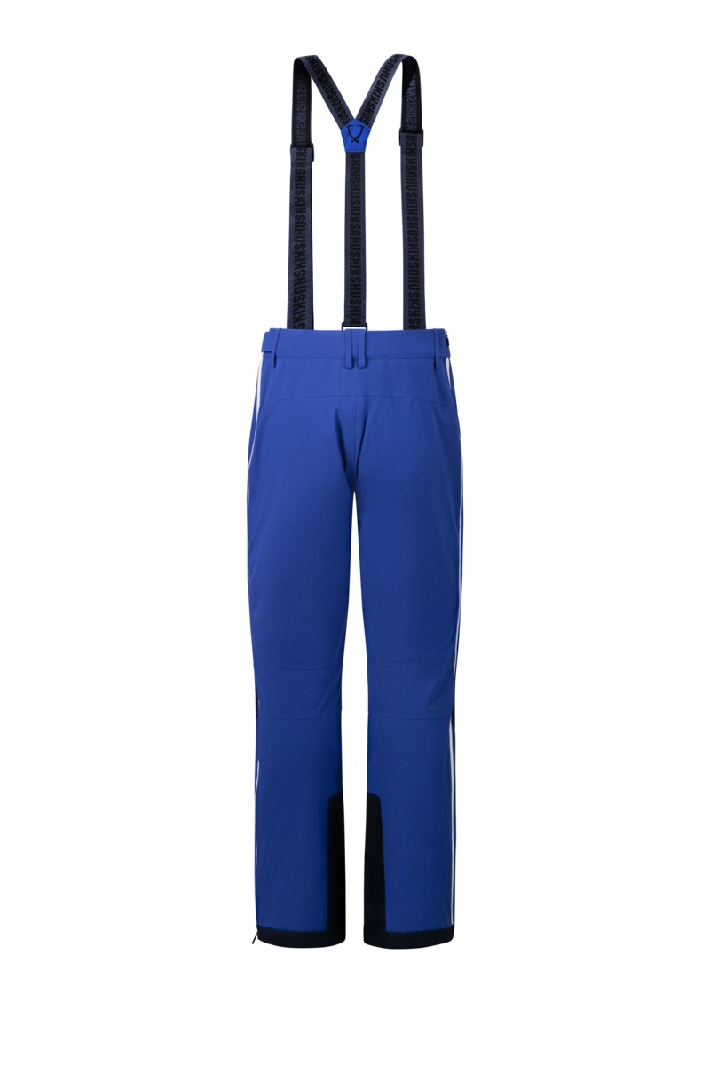 W SKI PANTS SIDE ZIP Dark Azure L