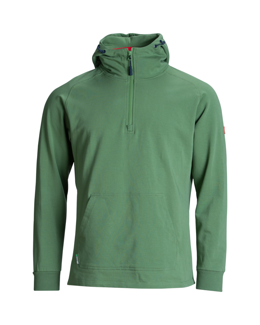 Sweat Hoody Middle Green XL