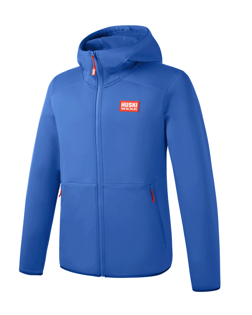 MID HOOD JACKET Azure Blue XXL