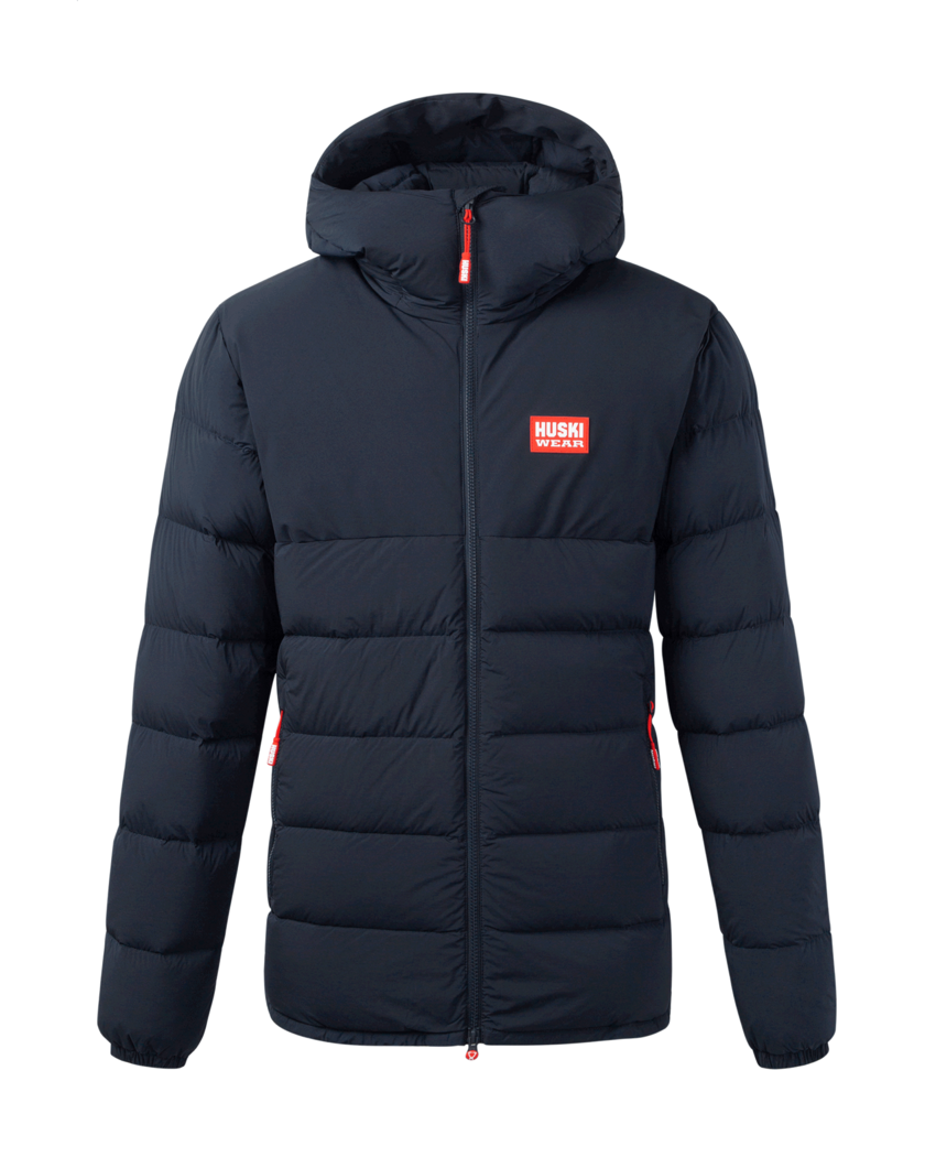 W Light Puff Parka  Navy Blue S