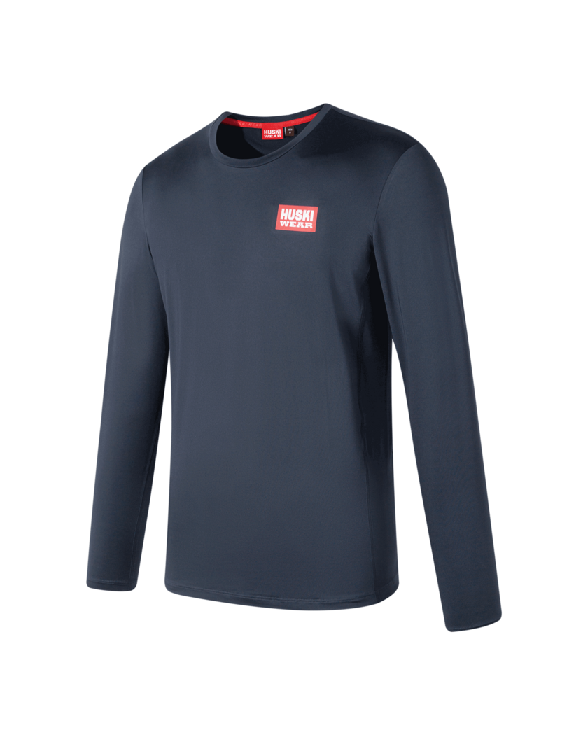 Active Top LS Navy Blue S