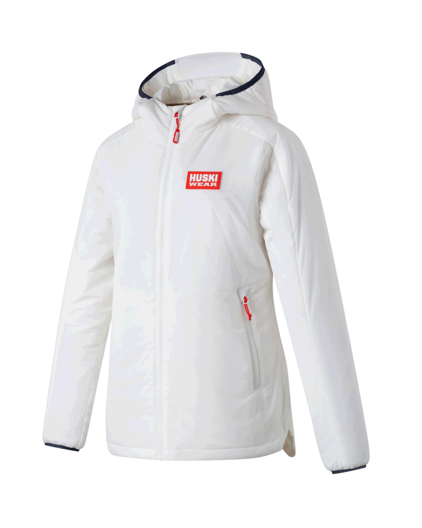 W LINER HOOD JACKET Huski Snow White M