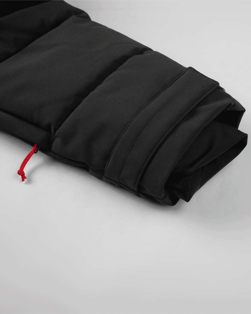 LONG PUFF PARKA Black L