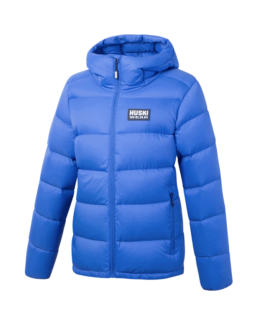 W LIGHT DOWN JACKET Azure Blue S