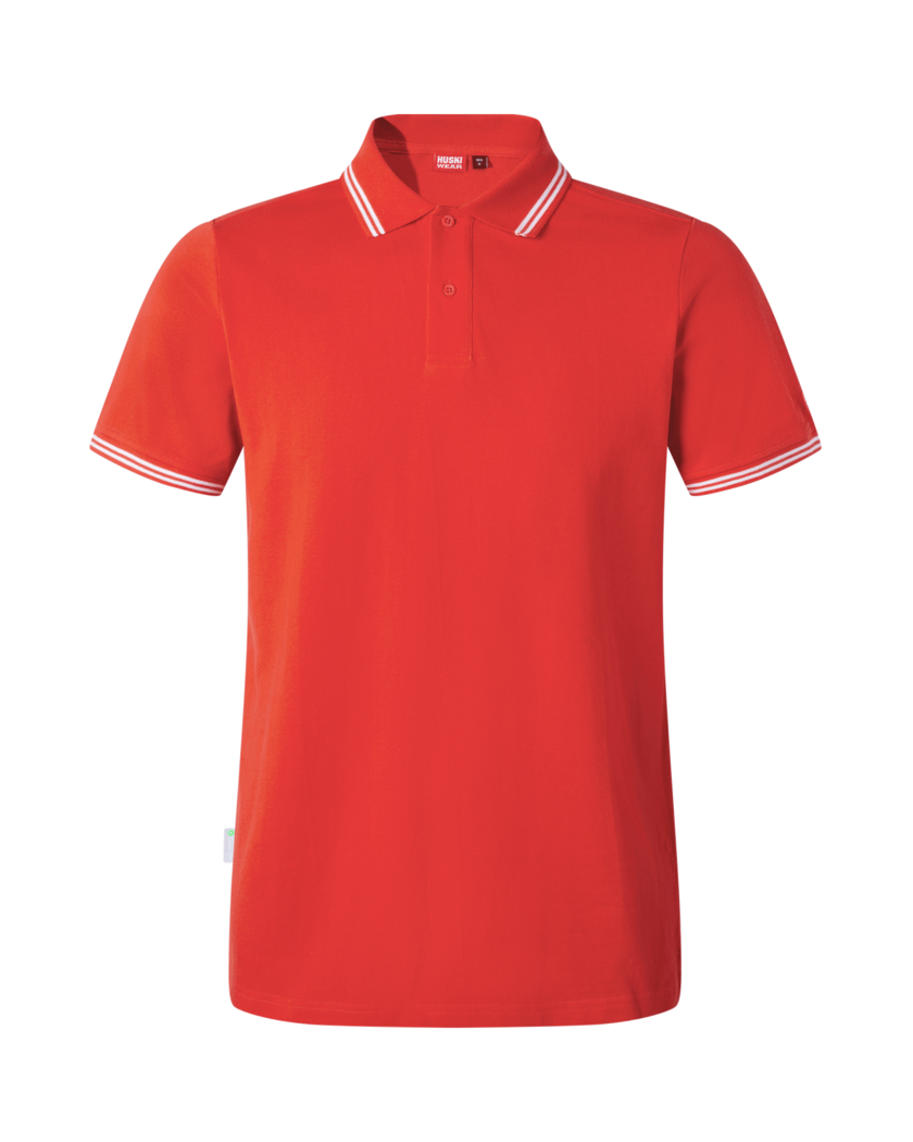 Shore Pique Polo Huski Red S