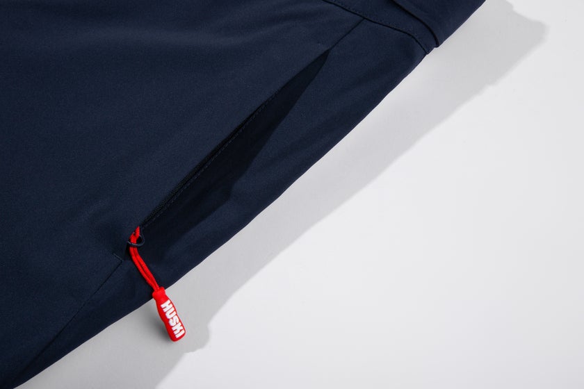 SKI PANTS SIDE ZIP Navy Blue L