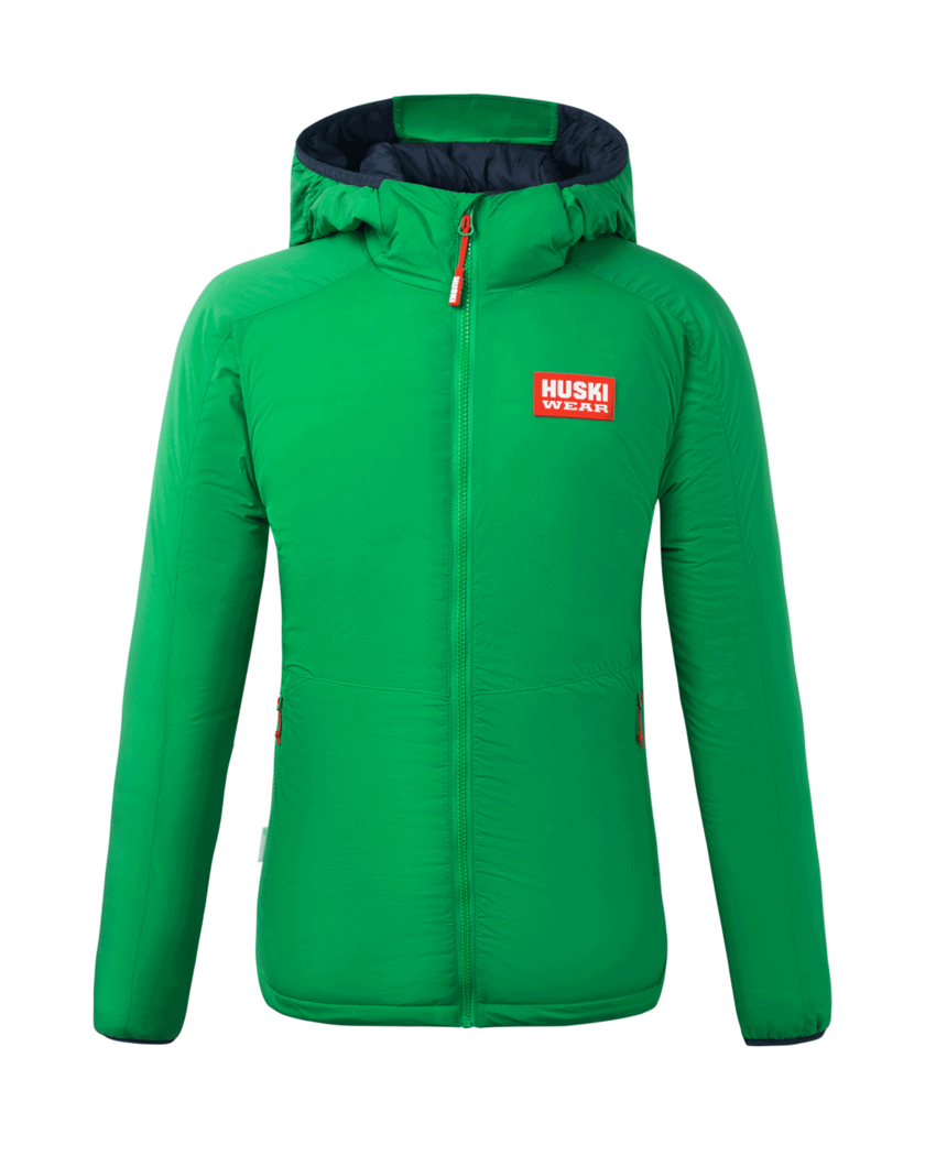 W LINER HOOD JACKET Race Green L