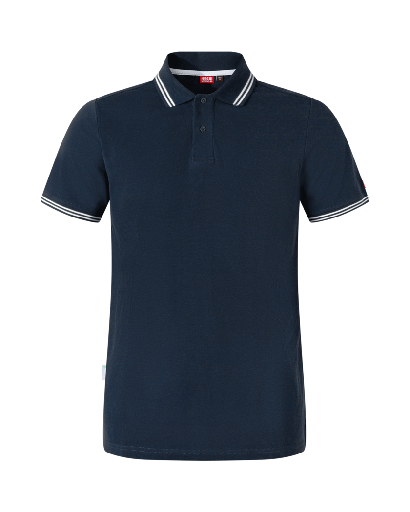 Shore Pique Polo Navy Blue L