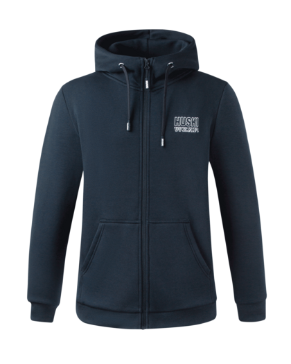 HW ZIP HOODY Navy Blue L