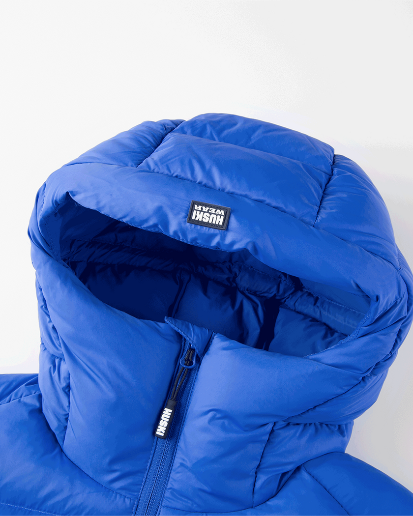 W LIGHT DOWN JACKET Azure Blue L