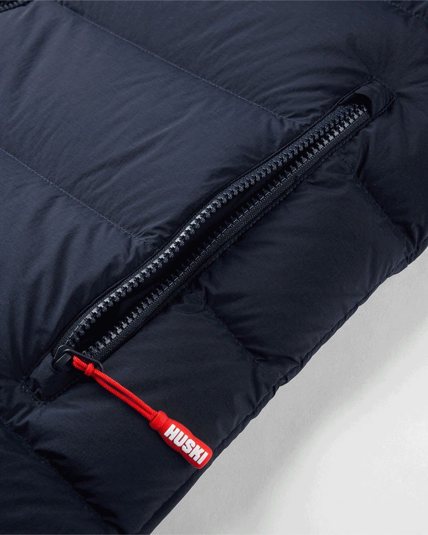 Jr Light Puff Parka  Navy Blue 170