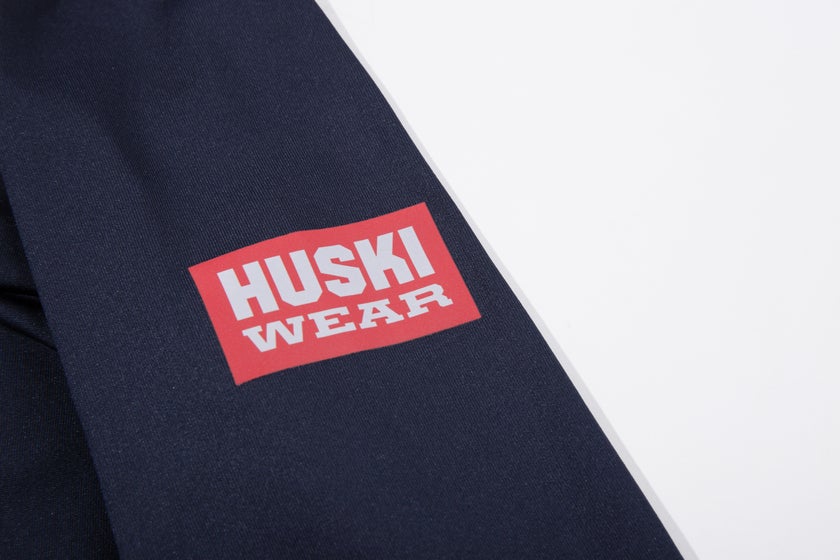 W LOGO TECH LS TEE 2 Navy Blue L