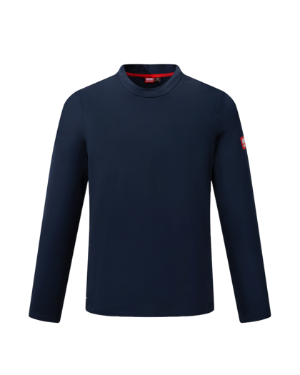 LOGO TECH LS TEE 2 Navy Blue M