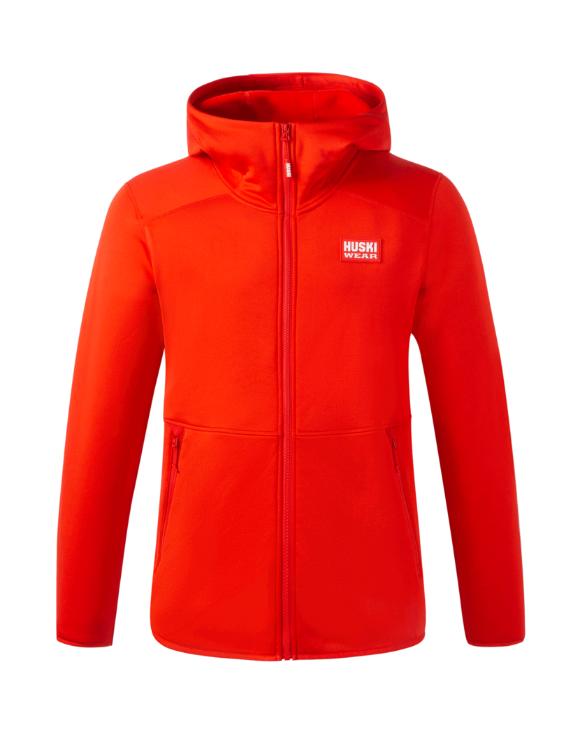 JR MID HOOD JACKET Huski Red 158