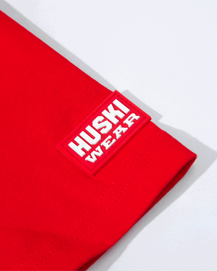 Power Tee Huski Red XXL
