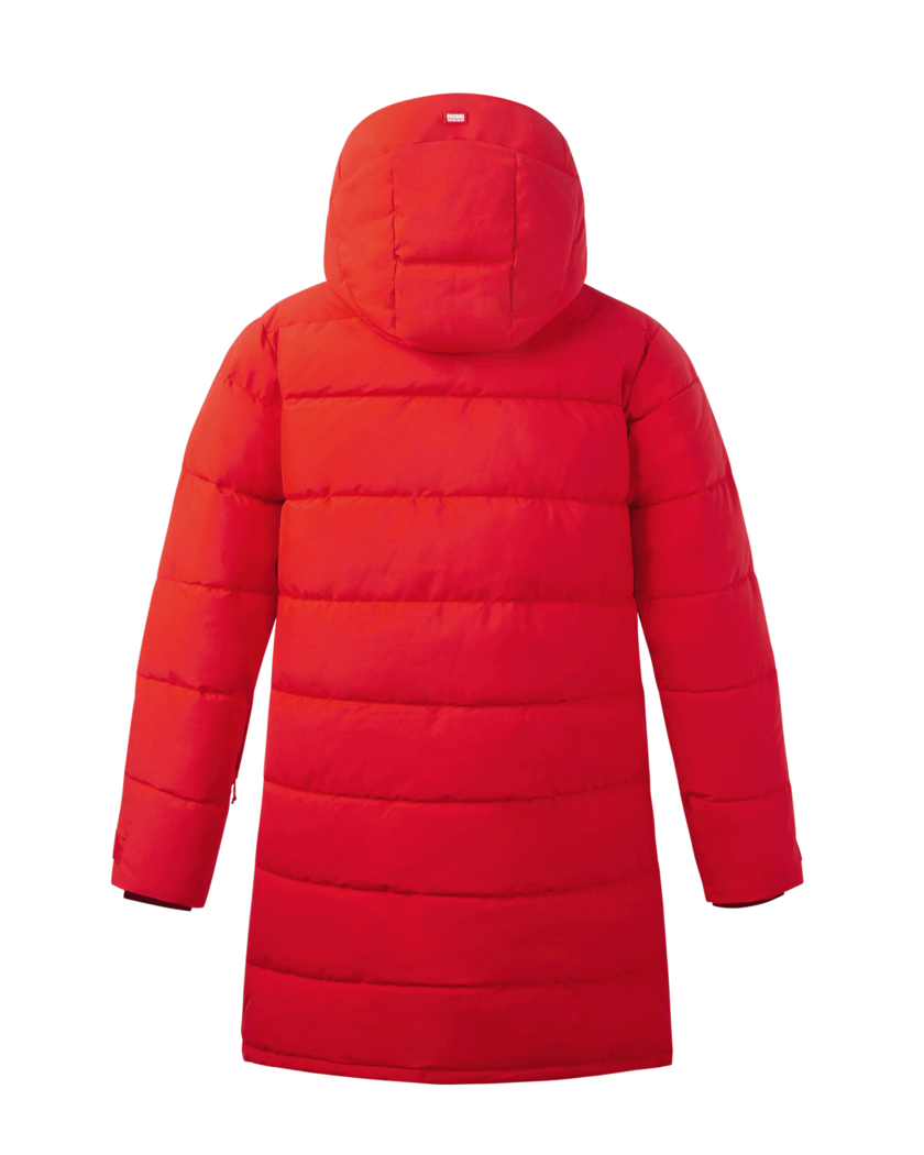 LONG PUFF PARKA Huski Red XXS