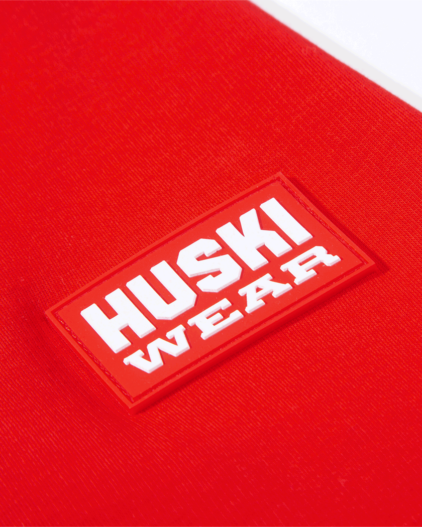 LOGO HOODY 2 Huski Red S