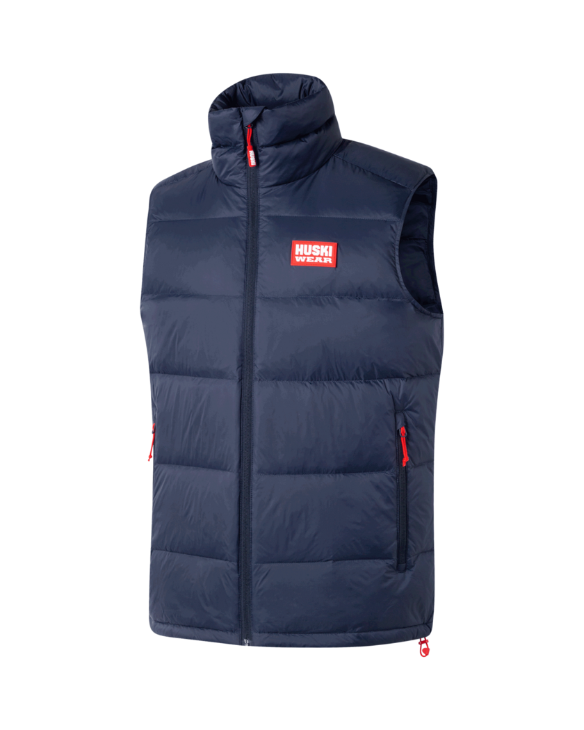 Light Down Vest Navy Blue L