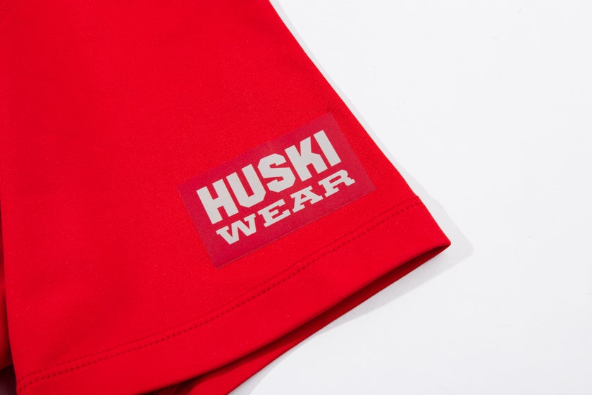 W LOGO TECH TEE 2 Huski Red L