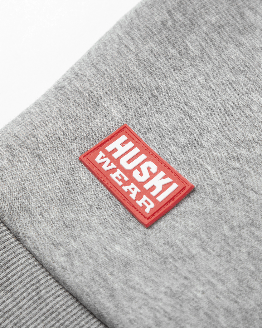 HW HOODY Grey Melange XXL