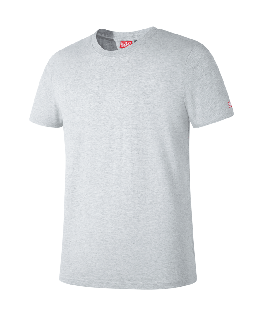 Logo Tee 2 Light Grey Melange S