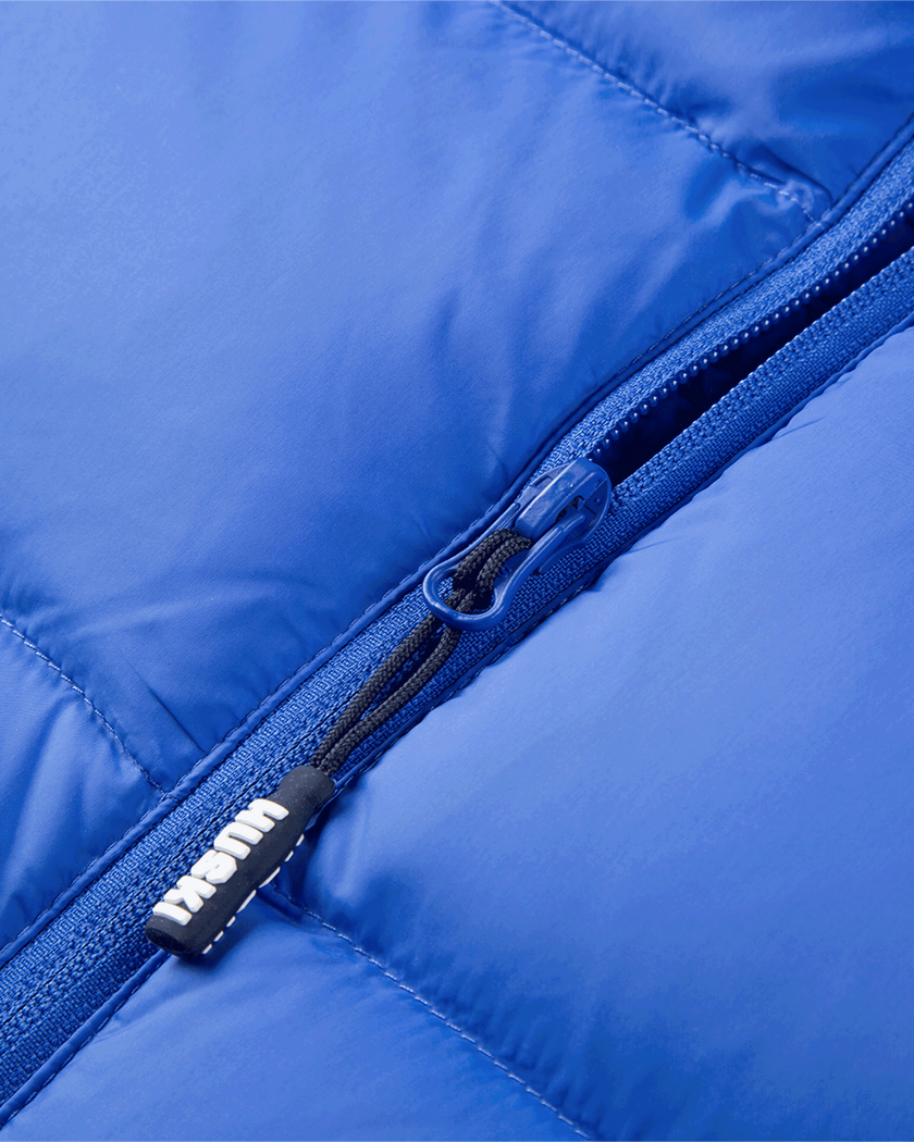 W LIGHT DOWN JACKET Azure Blue S