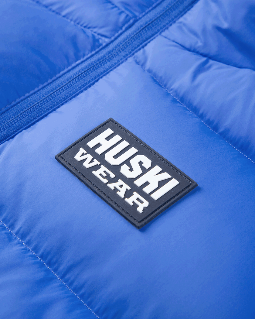 W LIGHT DOWN JACKET Azure Blue L