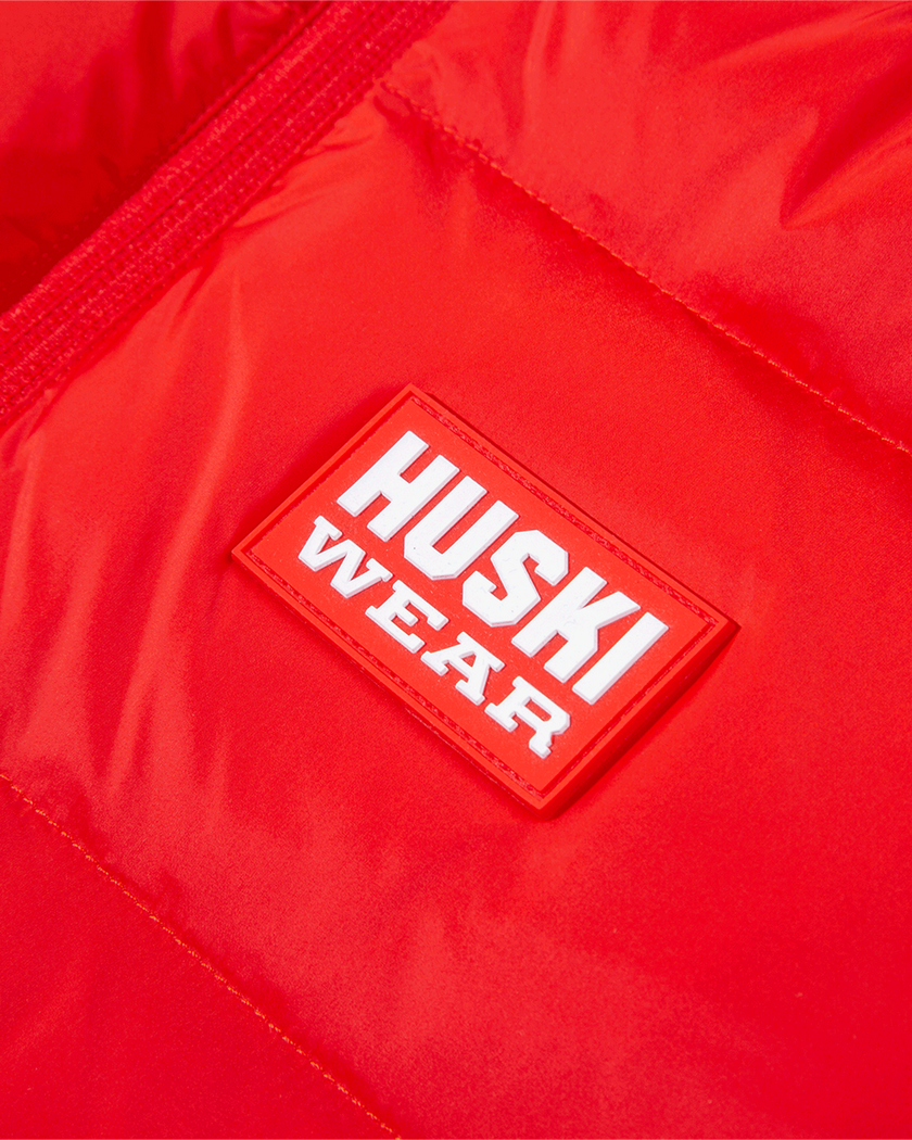 Light Down Vest Huski Red L