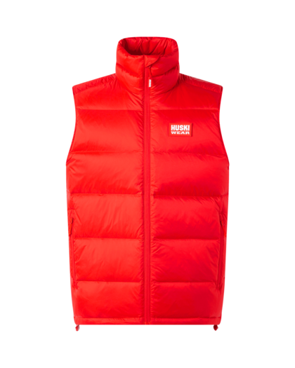 Light Down Vest Huski Red XL