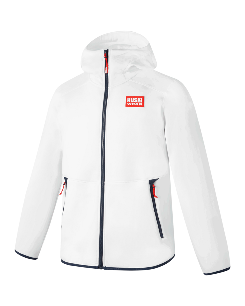 MID HOOD JACKET Huski Snow White L