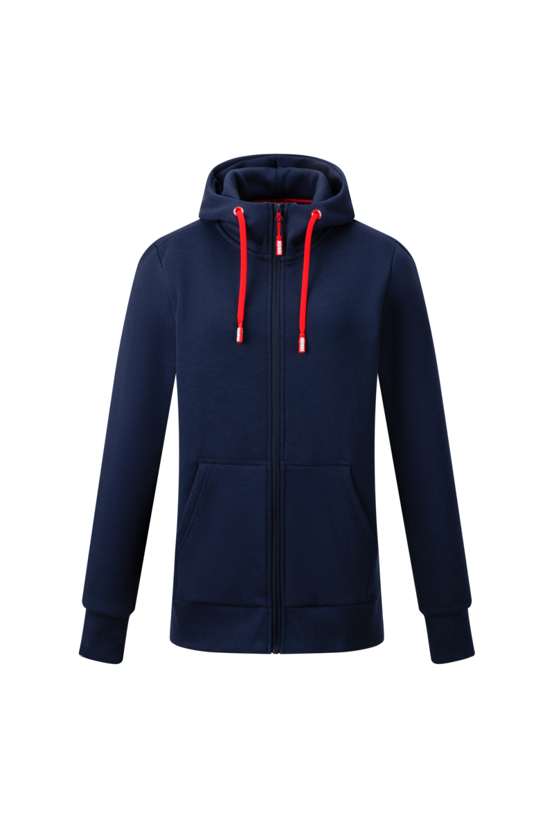 W GLACIER FZ HOODY Navy Blue M