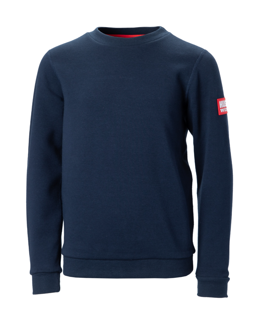 Jr Logo Crew 2  Navy Blue 122