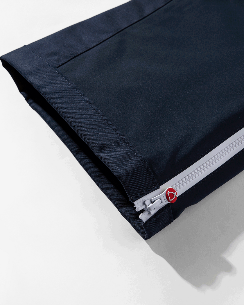 W SKI PANT FULL ZIP Navy Blue L