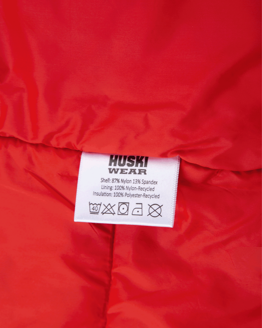 W LINER VEST Huski Red M