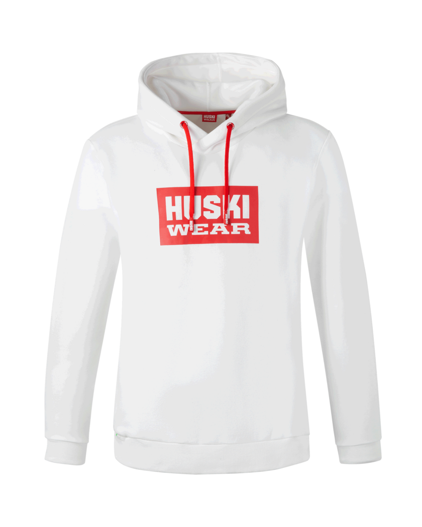 W Logo Hoody  Huski Snow White L