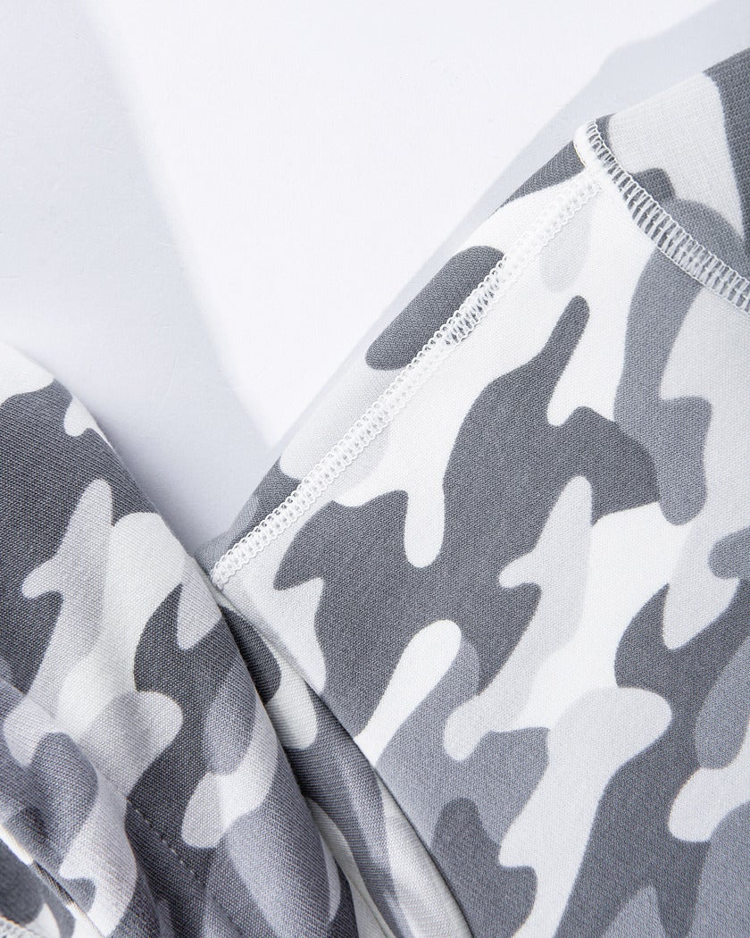 LOGO HOODY Camo L