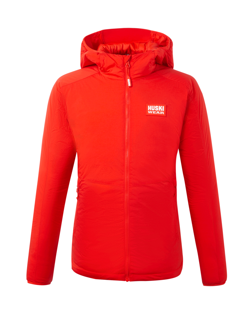 W LINER HOOD JACKET Huski Red M