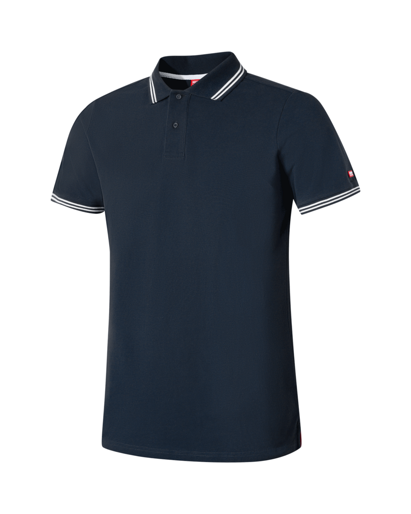 Shore Pique Polo Navy Blue XXL