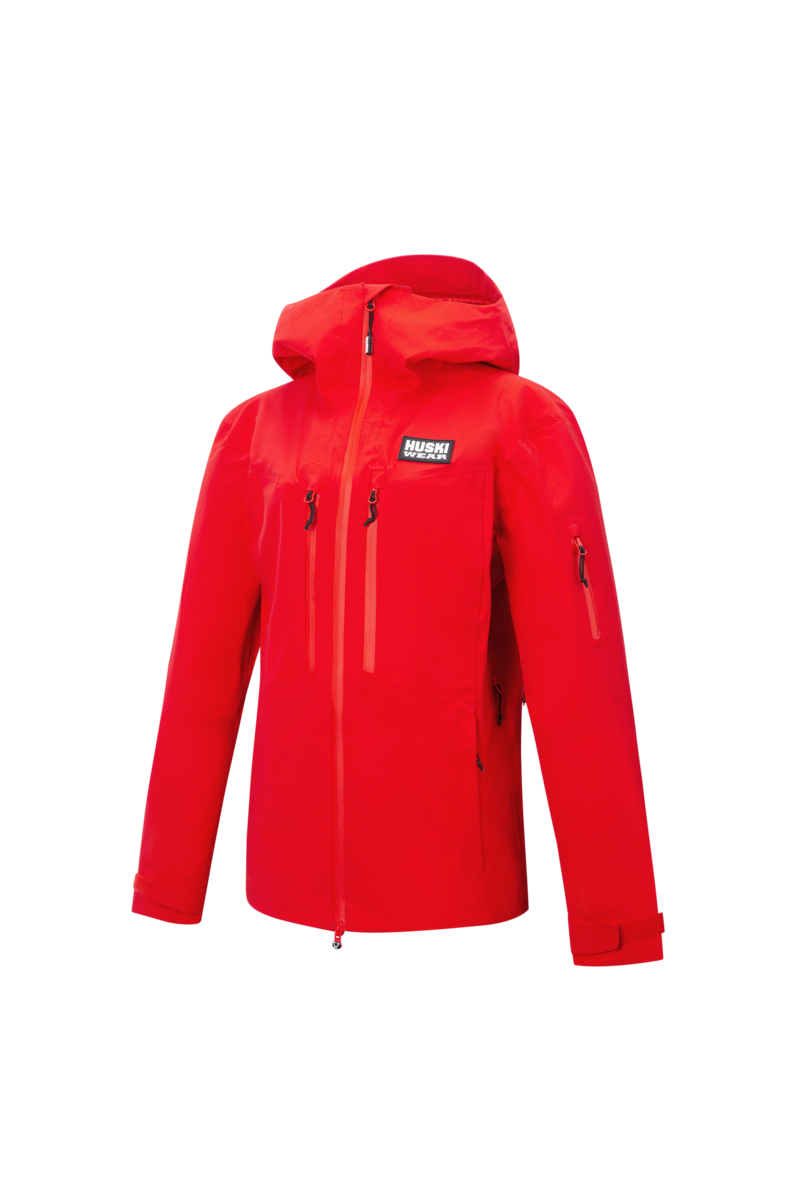 W 3L SHELL JACKET  Huski Red M